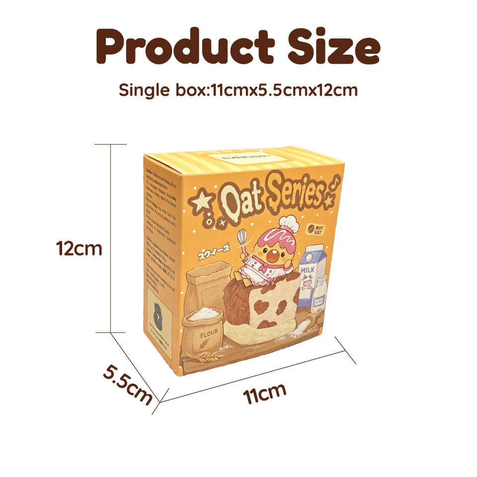 [EVERJOIIY] - Oat Series 【No returns or exchanges once opened】Taba Squishy Blind Box