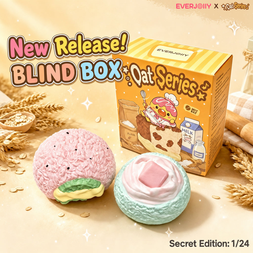 [EVERJOIIY] - Oat Series 【No returns or exchanges once opened】Taba Squishy Blind Box