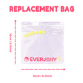EVERJOLLY Replacement Bags for Squishy – 20pcs Pack, 2 Size Options (16cm / 17cm)