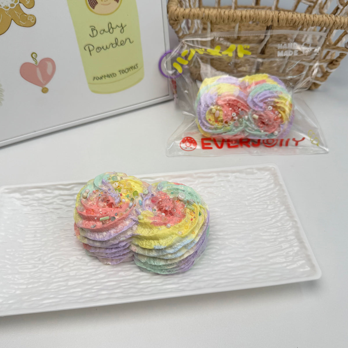 Everjolly - Dopamine Twin Lookies tabasquishy【No retums if open】250g