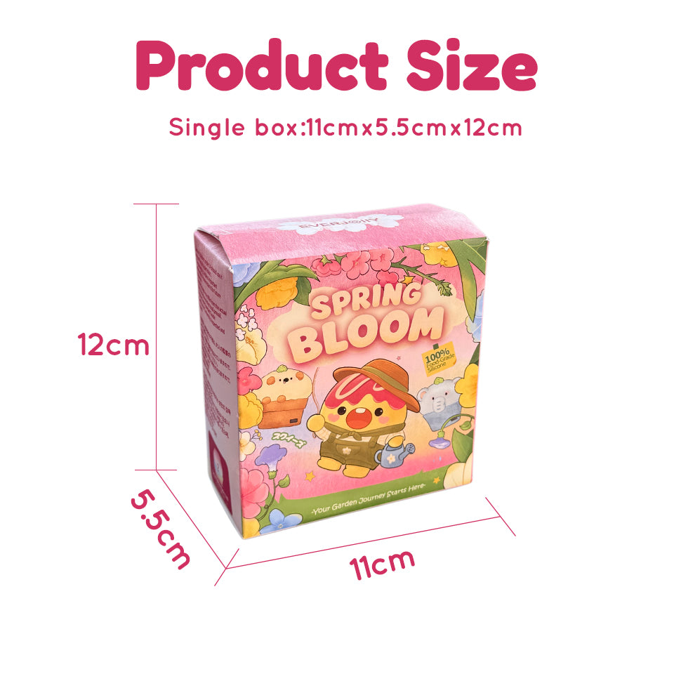 [EVERJOLLY]-SPRING BLOOM Series【No returns or exchanges once opened】cute potted‑animal squishy‑blind boxes (250g)