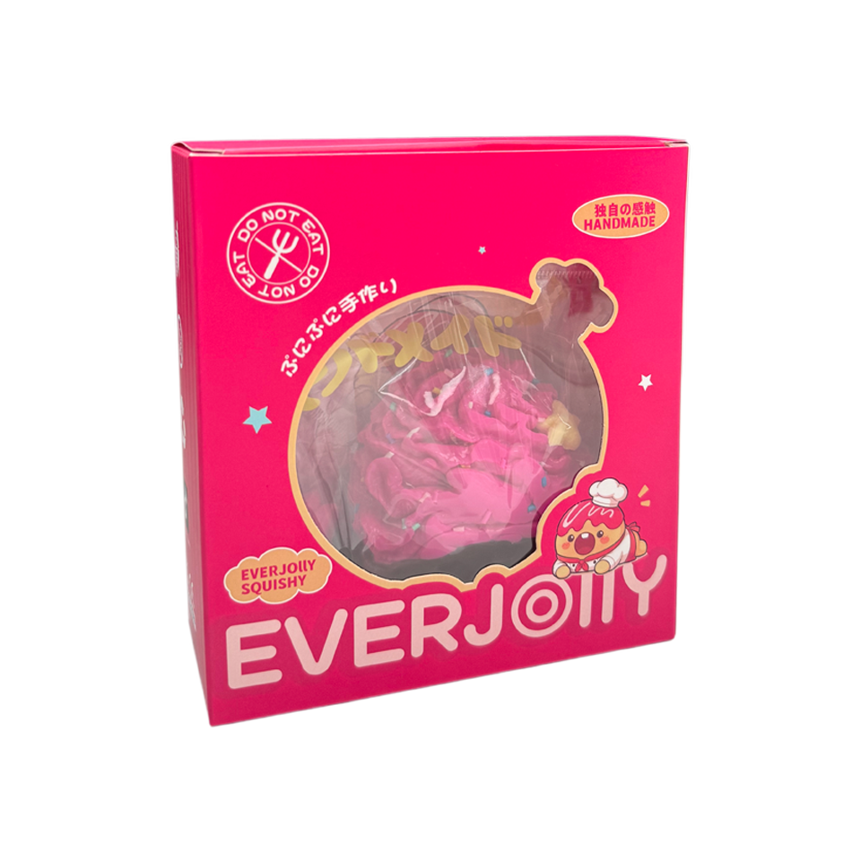 EVERJOLLY Twin Scoop Ice Cream Squishy Set – 2-Piece Set