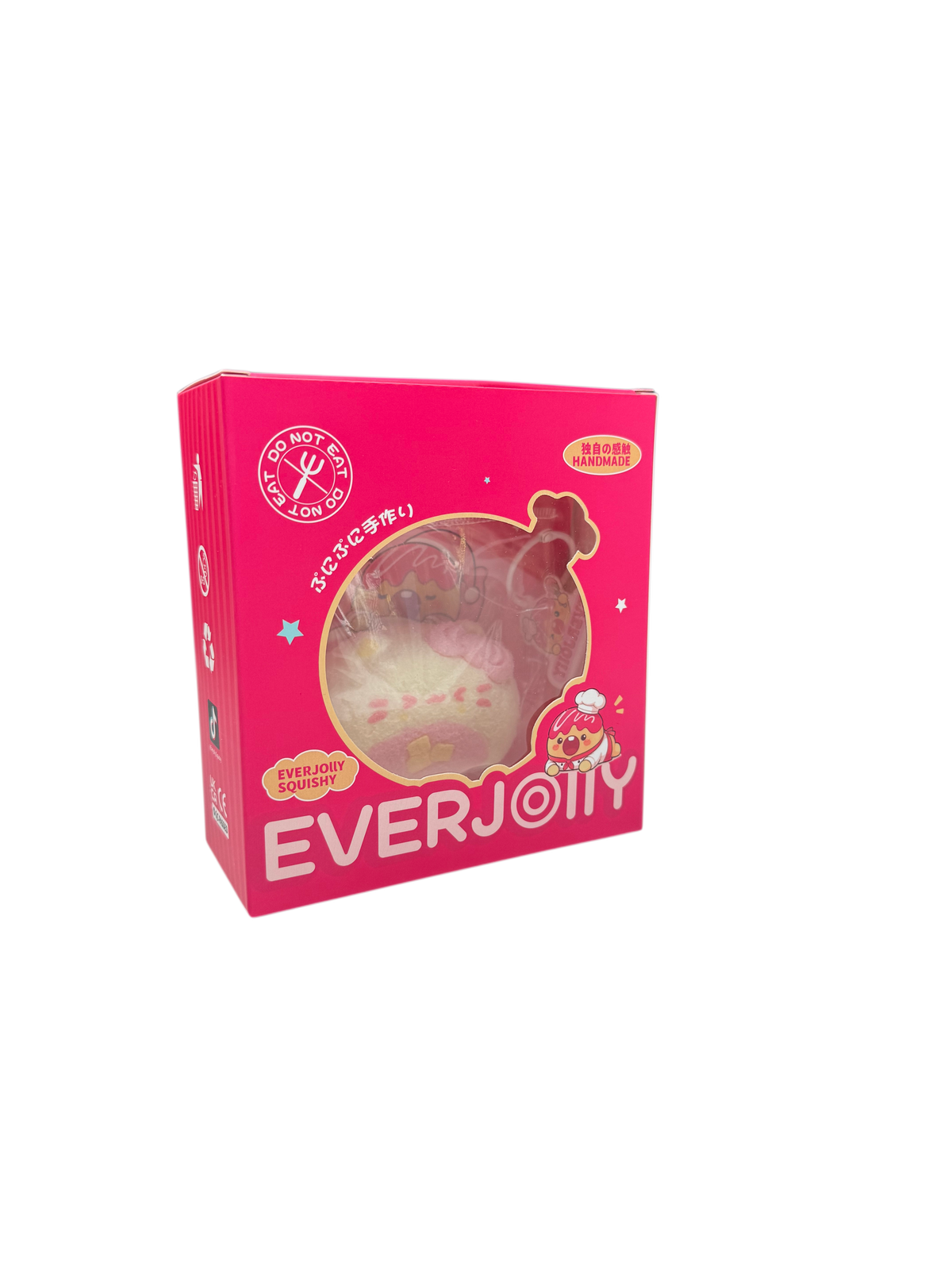 [EVERJOLLY]‑Fluffy Kitty Cute Soft Squishy Toy 【Non‑edible】Stress Relief Squeeze Fidget Toy