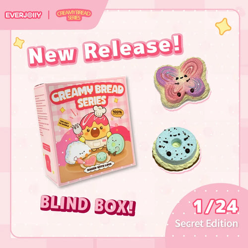 Creamy Bread Series Blind Box — Collect Your Little Bakery of Happiness!