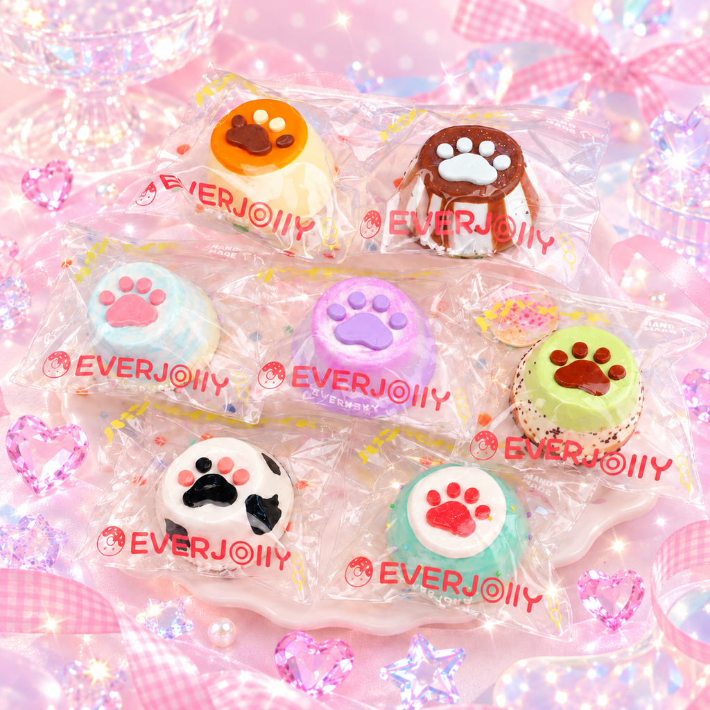 Everjolly Paw Party  -【Muddy and Coconut Oil Texture 】【No retums if open】【Blind Box】【250g-265g】