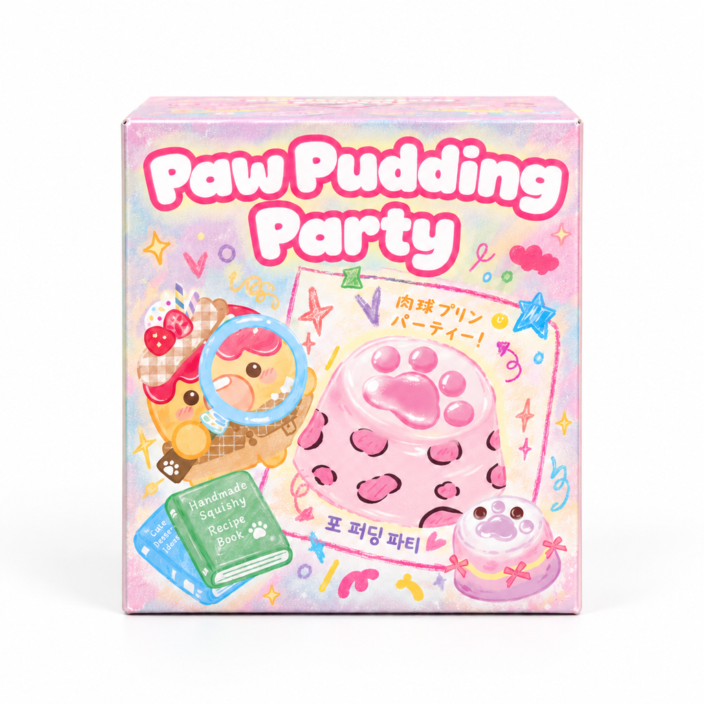 Everjolly Paw Party  -【Muddy and Coconut Oil Texture 】【No retums if open】【Blind Box】【250g-265g】